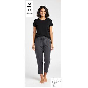 JOIE - Women's gray drawstring waist ankle pants
